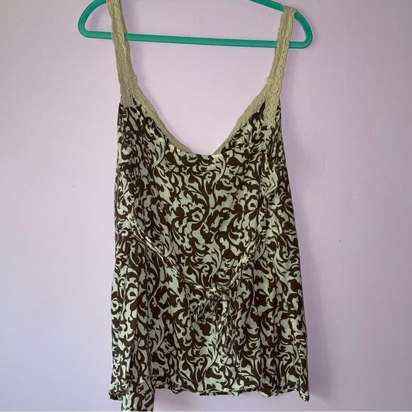 Ana Size 1X Babydoll Tank Top Crochet Boho Whimsical Fairy Cottage - Picture 6 of 8